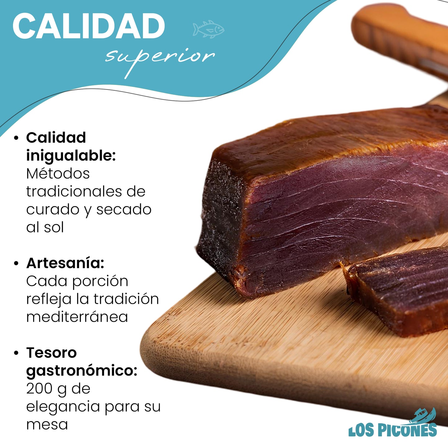 Mojama de Atún Extra (200gr.)