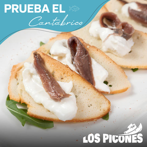 Anchoas del Cantábrico XL con Lascas de Oro de 24 Kilates I Lata 200 gramos.