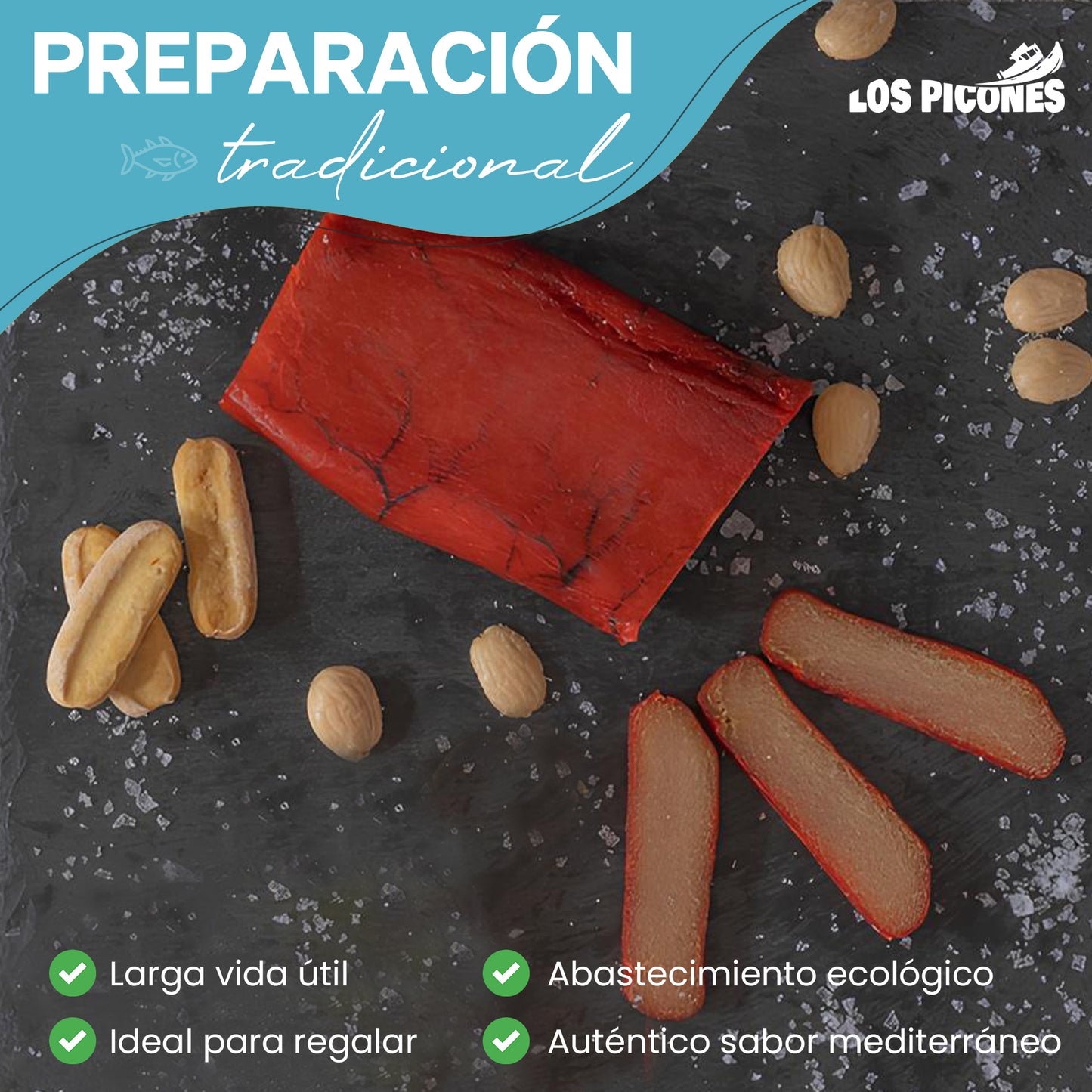 Pack 4 Huevas Variadas I Hueva de Atún (140gr. aprox.) I Hueva de Estornino (100gr. aprox.) I Hueva de Mújol (140gr. aprox.) I Hueva de Maruca (170gr. aprox.)
