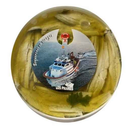 Boquerones en Vinagre con Aceite de Oliva I Tarrina de 400 gramos.